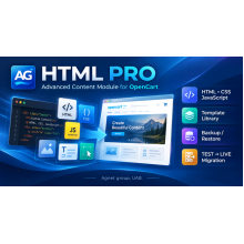 AG HTML Pro advanced content module
